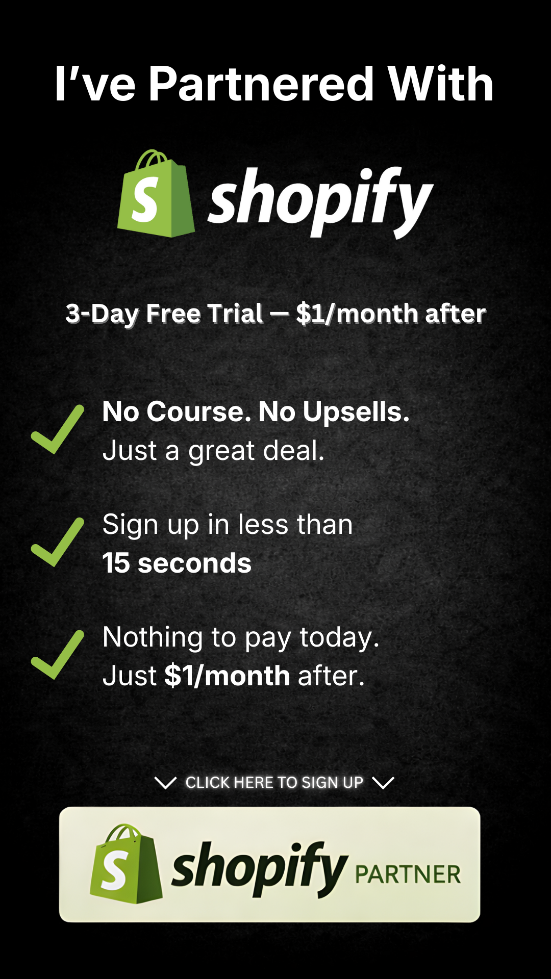 Shopify Free Trial